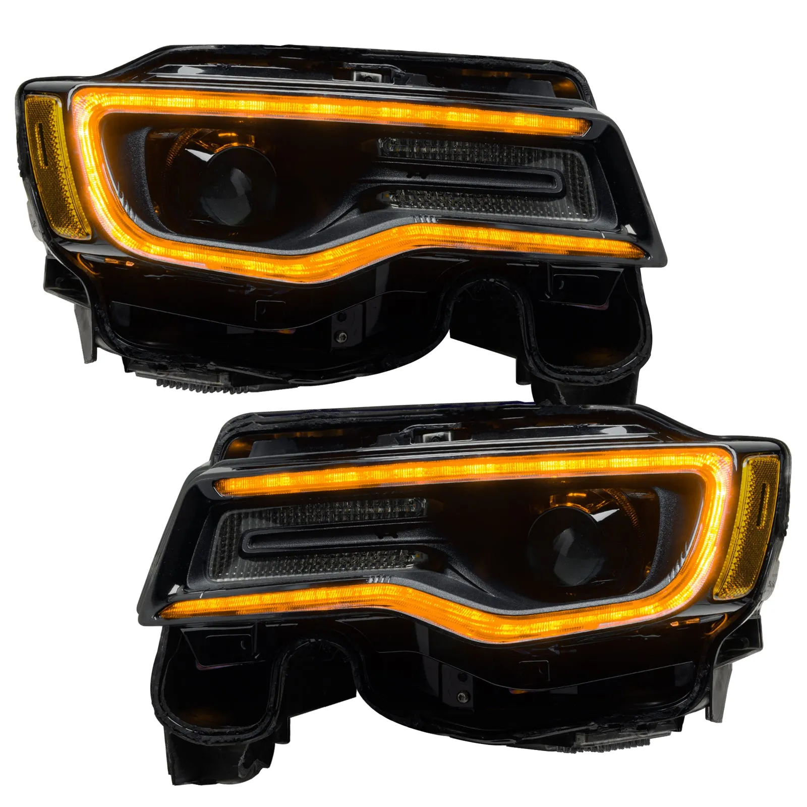 ORACLE Lighting 2014-2021 Jeep Grand Cherokee Dynamic ColorSHIFT Headlight DRL Upgrade Kit