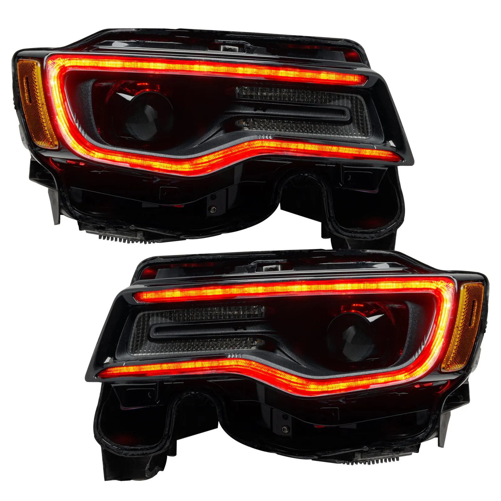 ORACLE Lighting 2014-2021 Jeep Grand Cherokee Dynamic ColorSHIFT Headlight DRL Upgrade Kit