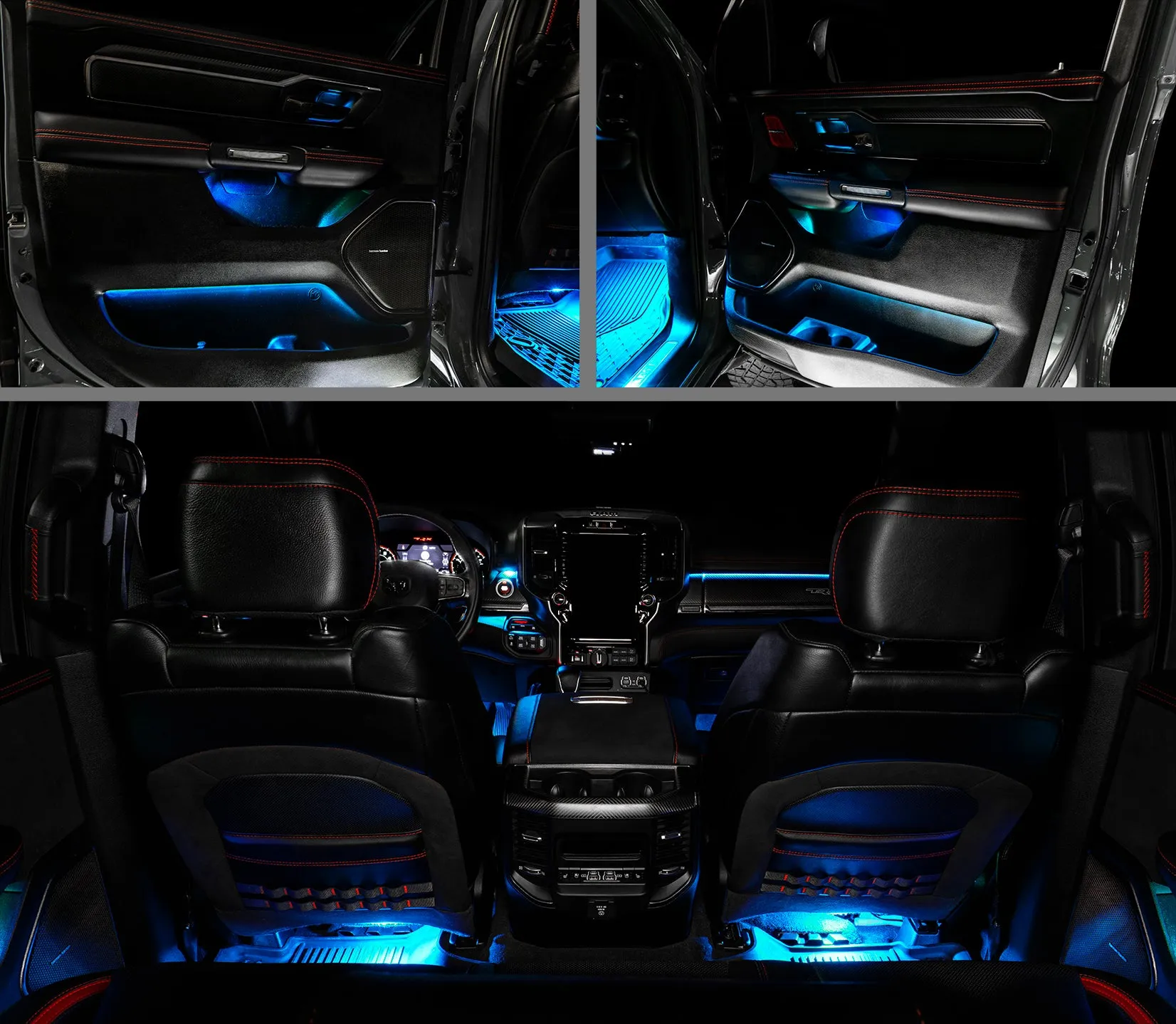 ORACLE Lighting 2019-2024 RAM Complete Interior Ambient Lighting ColorSHIFT RGB Conversion Kit