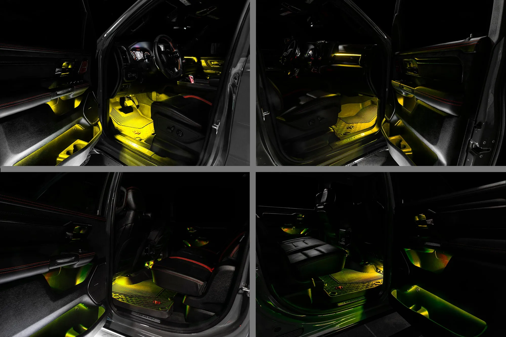 ORACLE Lighting 2019-2024 RAM Complete Interior Ambient Lighting ColorSHIFT RGB Conversion Kit