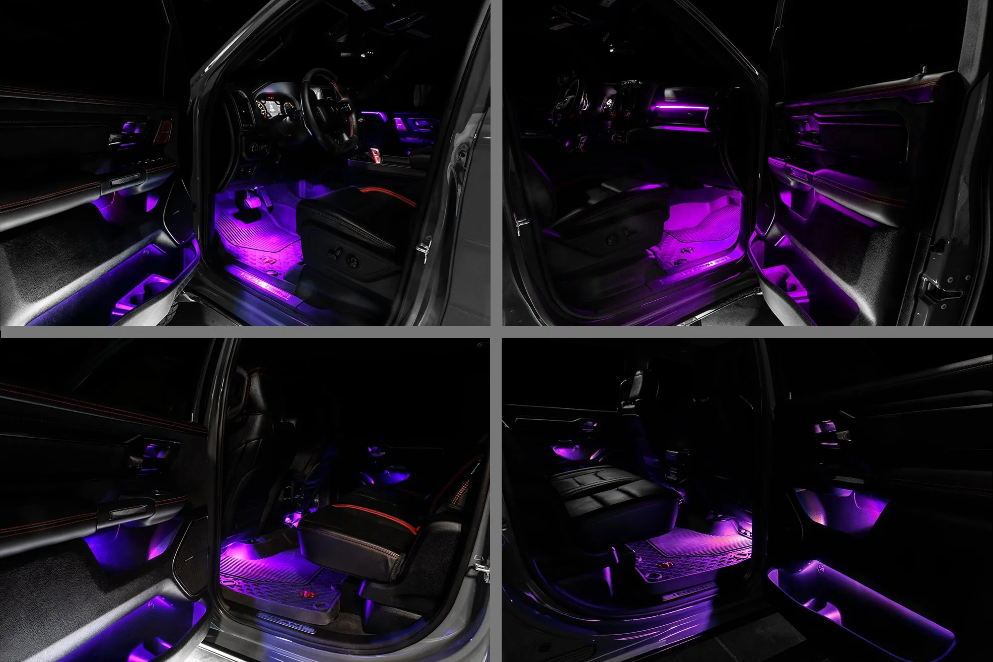 ORACLE Lighting 2019-2024 RAM Complete Interior Ambient Lighting ColorSHIFT RGB Conversion Kit