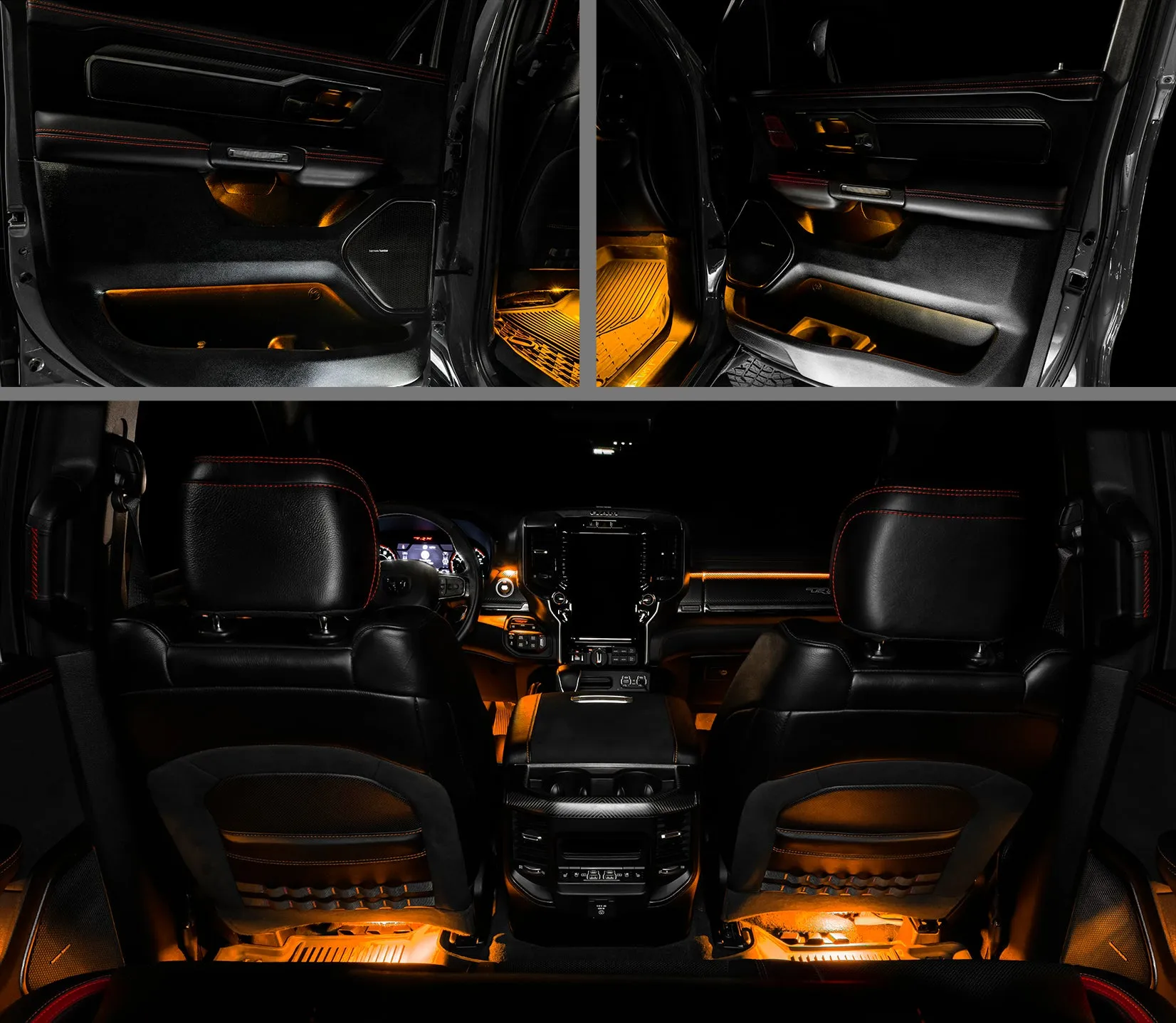 ORACLE Lighting 2019-2024 RAM Complete Interior Ambient Lighting ColorSHIFT RGB Conversion Kit