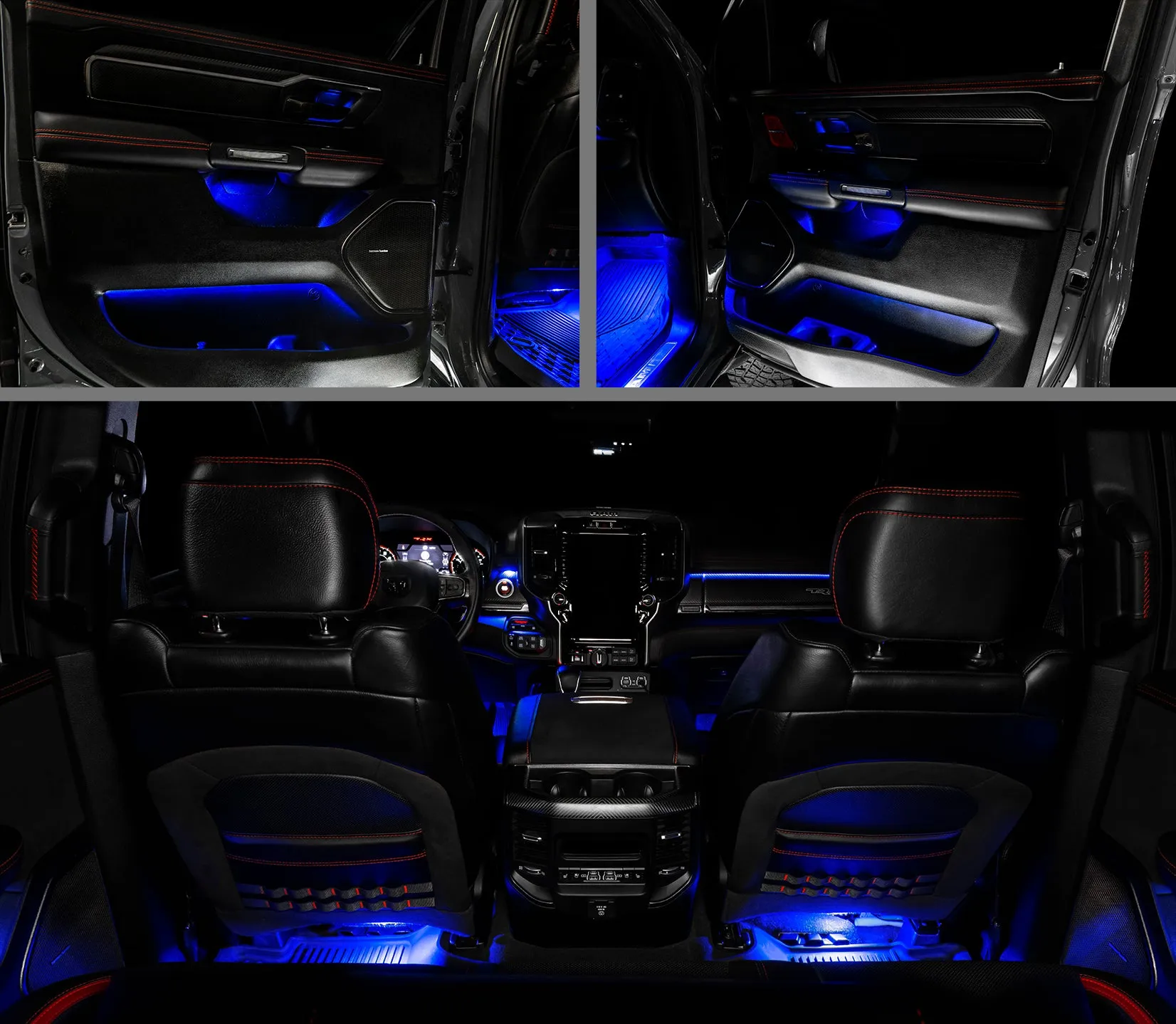 ORACLE Lighting 2019-2024 RAM Complete Interior Ambient Lighting ColorSHIFT RGB Conversion Kit