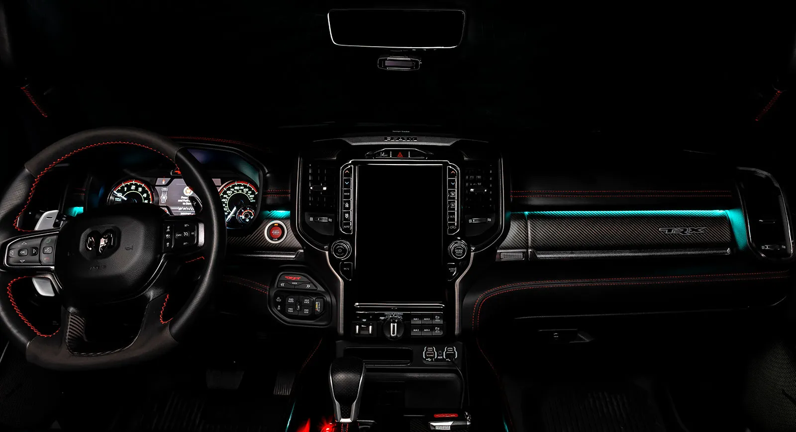 ORACLE Lighting 2019-2024 RAM Dash Interior Ambient Lighting ColorSHIFT RGB Conversion Kit