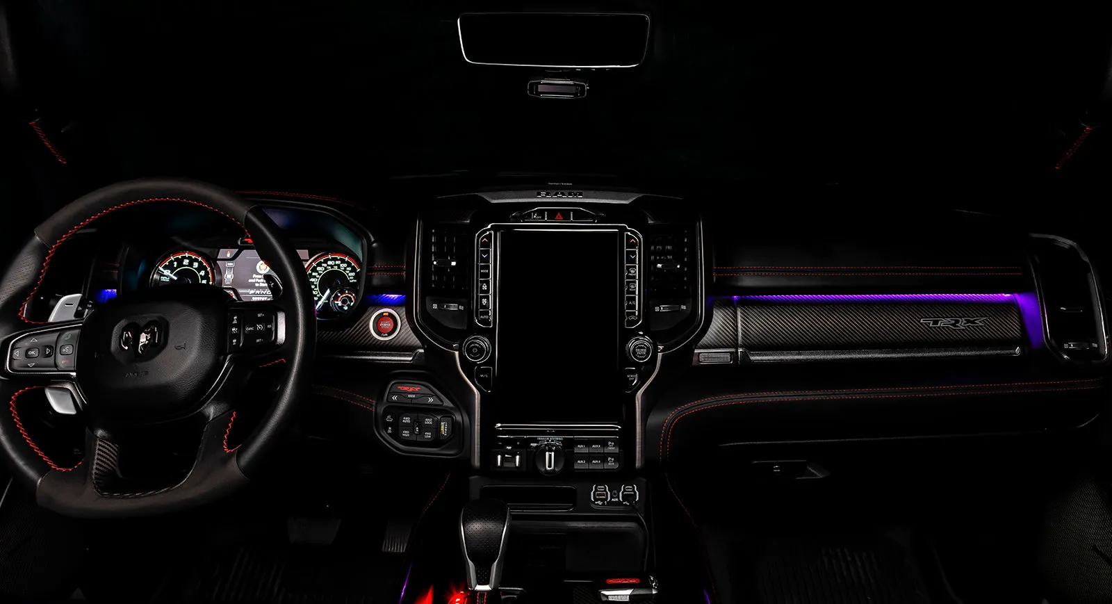 ORACLE Lighting 2019-2024 RAM Dash Interior Ambient Lighting ColorSHIFT RGB Conversion Kit