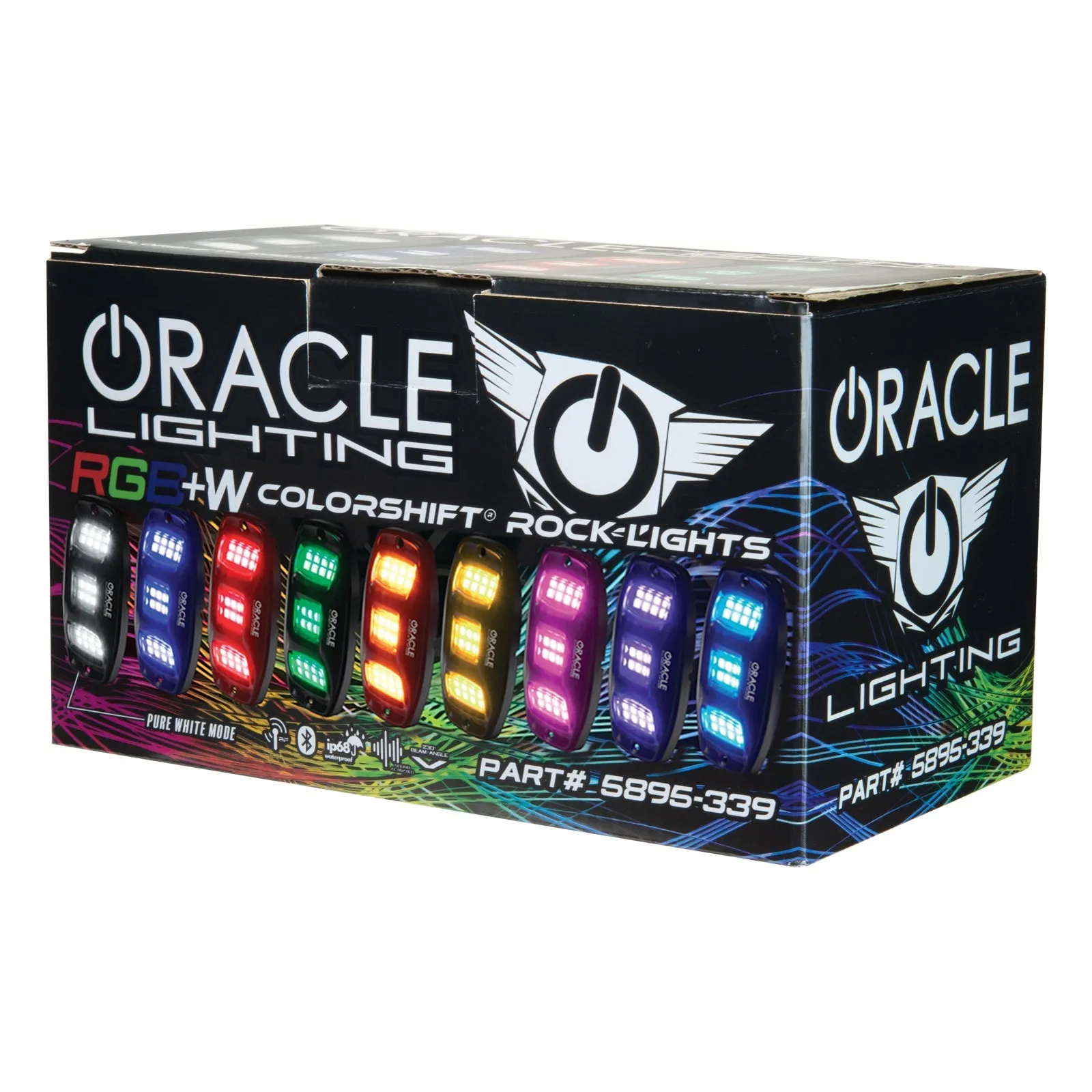 ORACLE Lighting ColorSHIFT RGB W Underbody Wheel Well Rock Light Kit