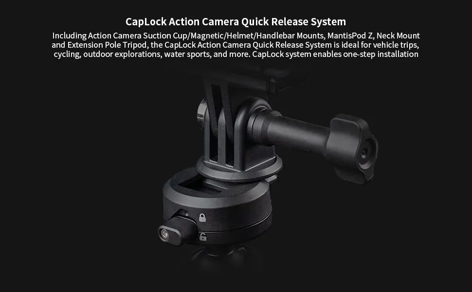 PGYTECH CapLock Action Camera Quick Release Set