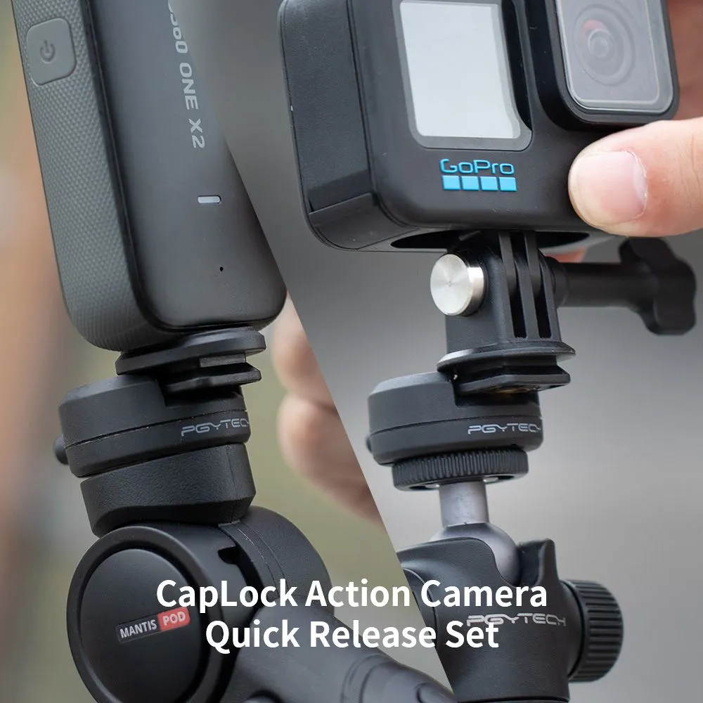 PGYTECH CapLock Action Camera Quick Release Set