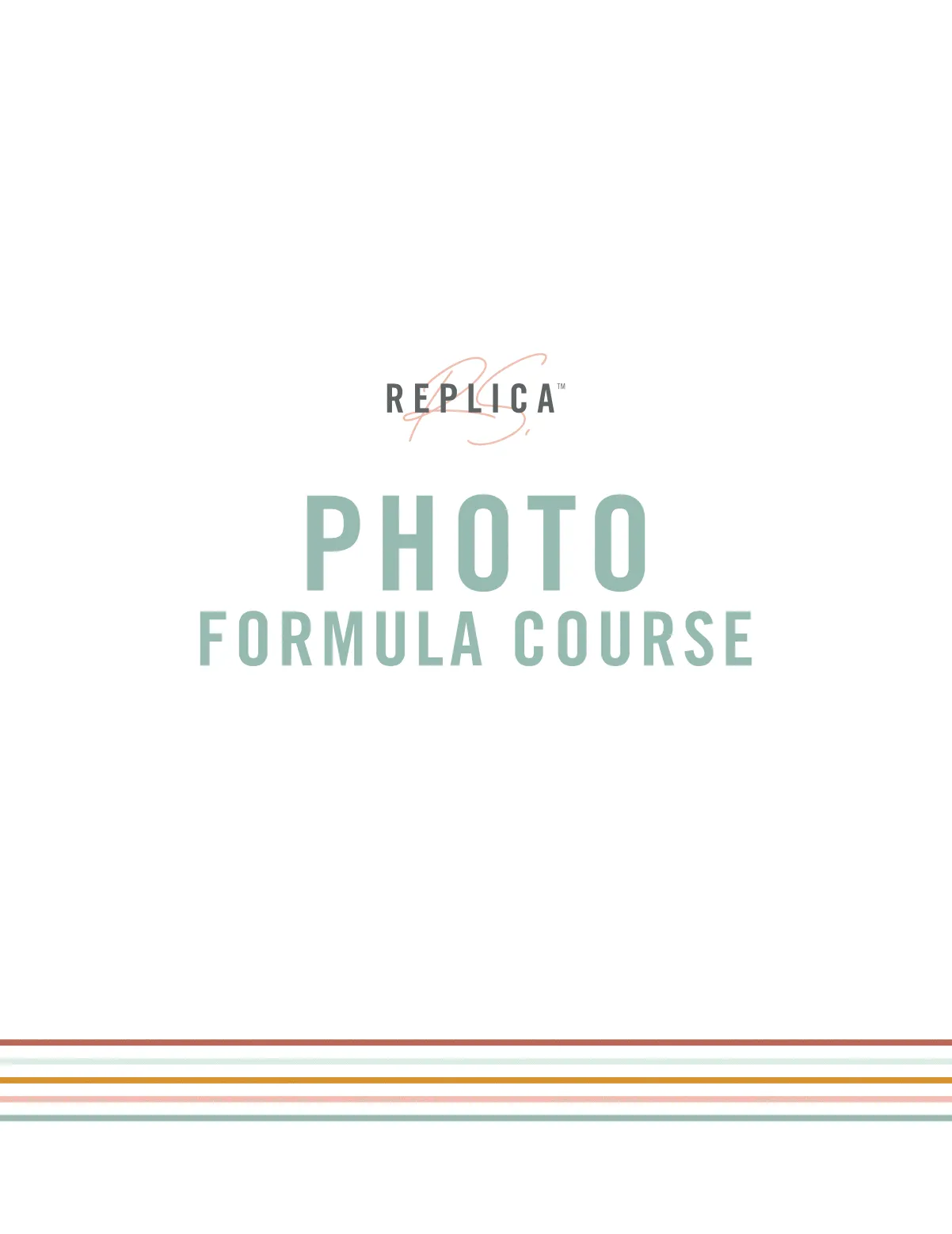 Photo Formula Course