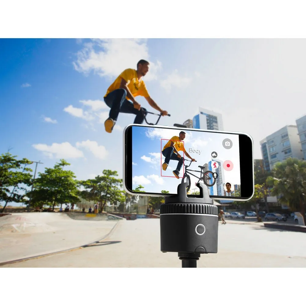 Silver Pivo Pod Auto-Tracking Smartphone Mount with Tripod - Standard Bundle