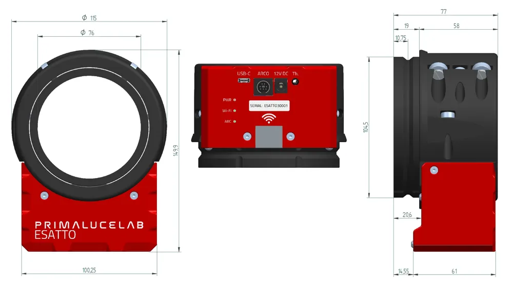 PrimaLuce Lab ESATTO 3” robotic focuser