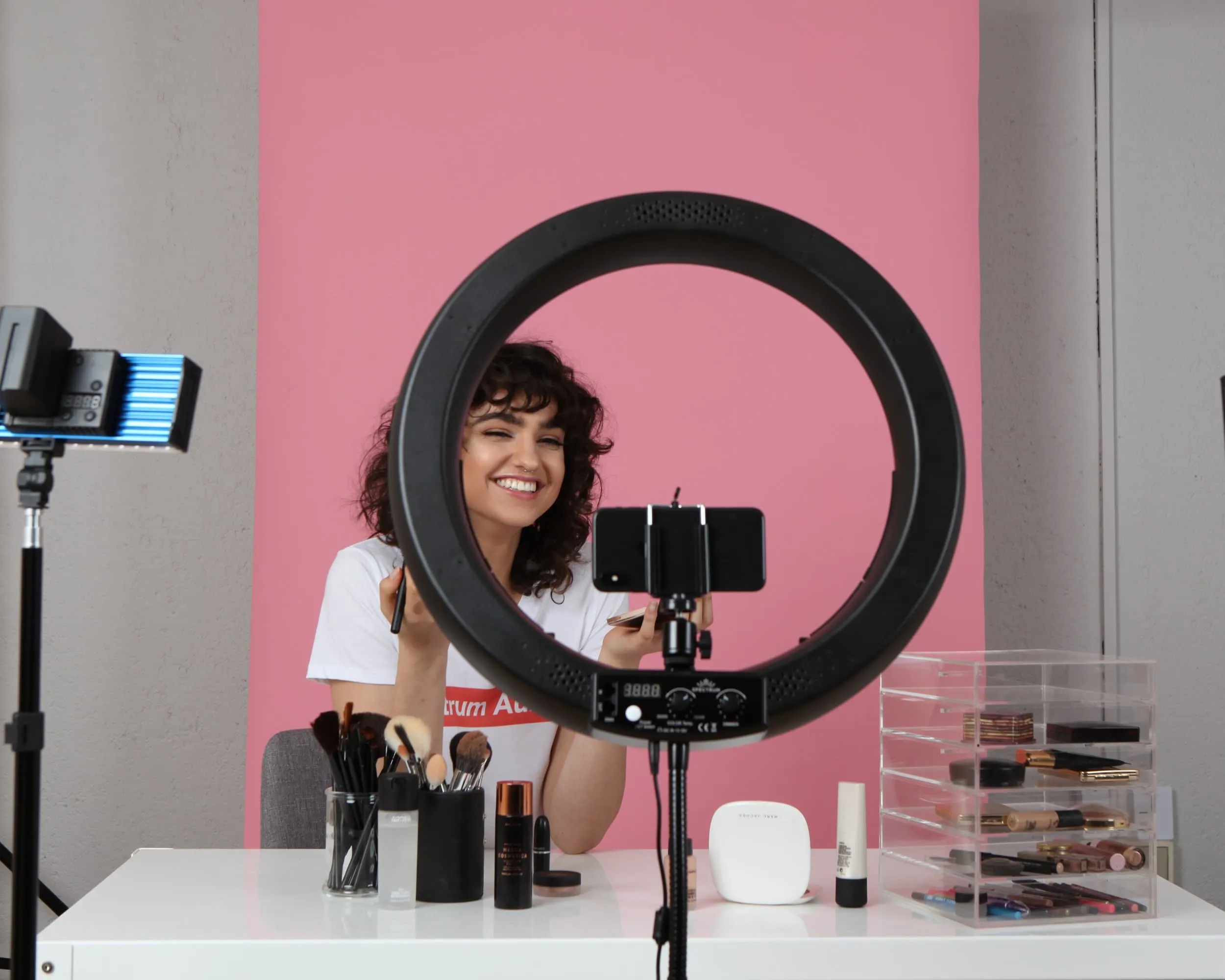 Ring Light Smart Phone Holder/Bracket/Mount