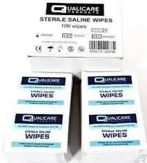 Saline Wipes Pack of 100