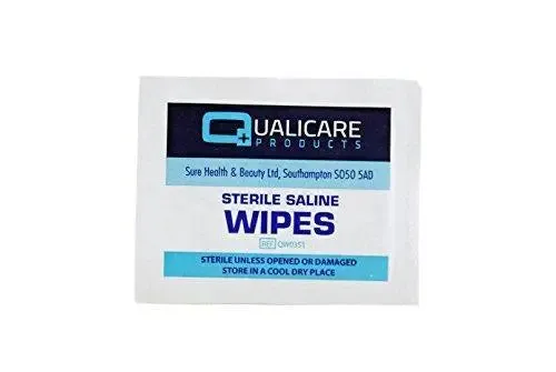 Saline Wipes Pack of 100