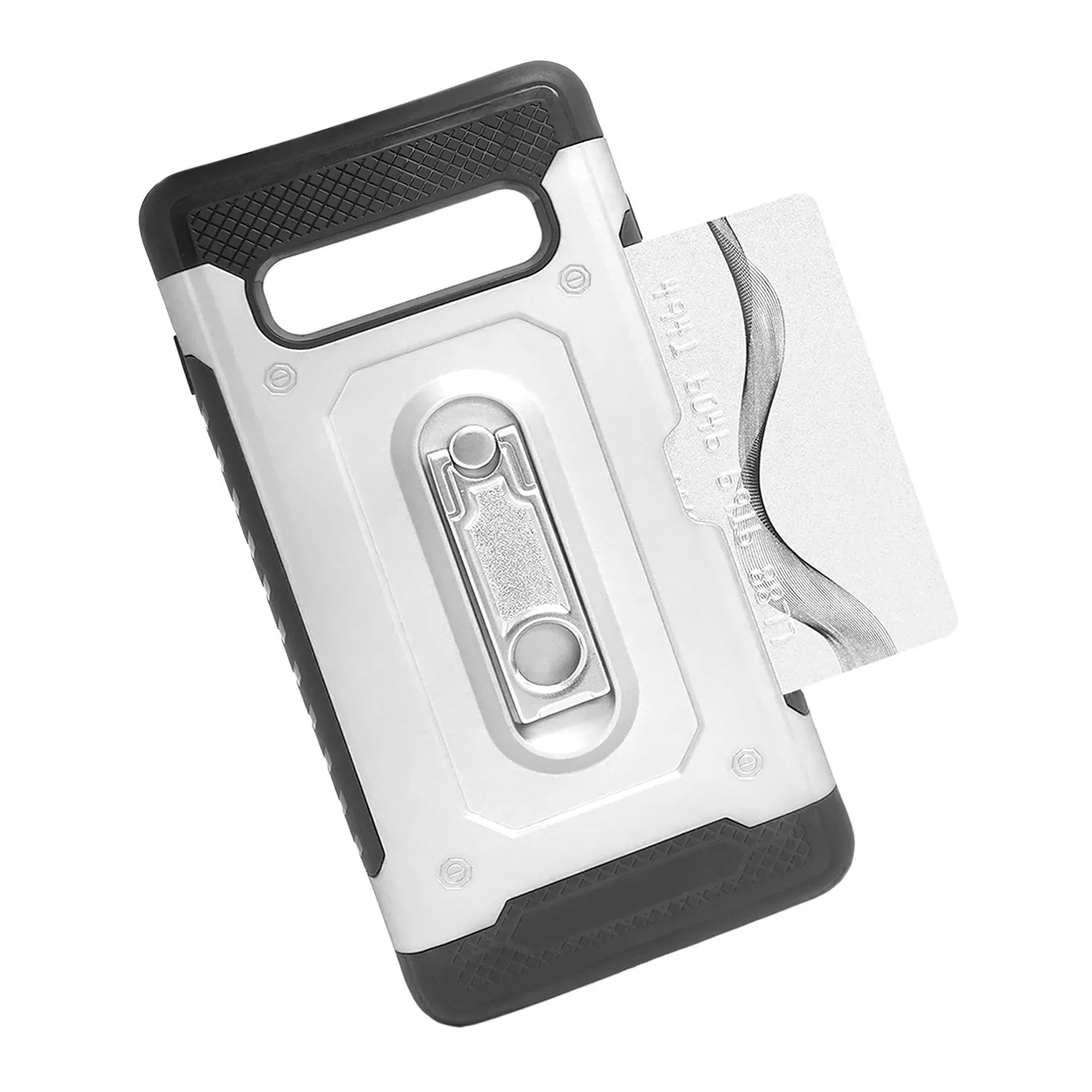 Samsung Galaxy S10  Case - Heavy-Duty, Card Slot, Kickstand