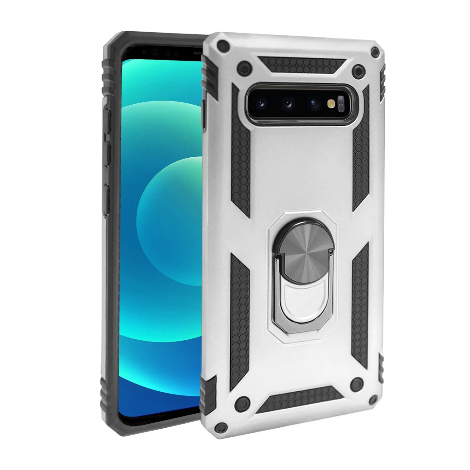 Samsung Galaxy S10  Case - Heavy-Duty, Ring Holder