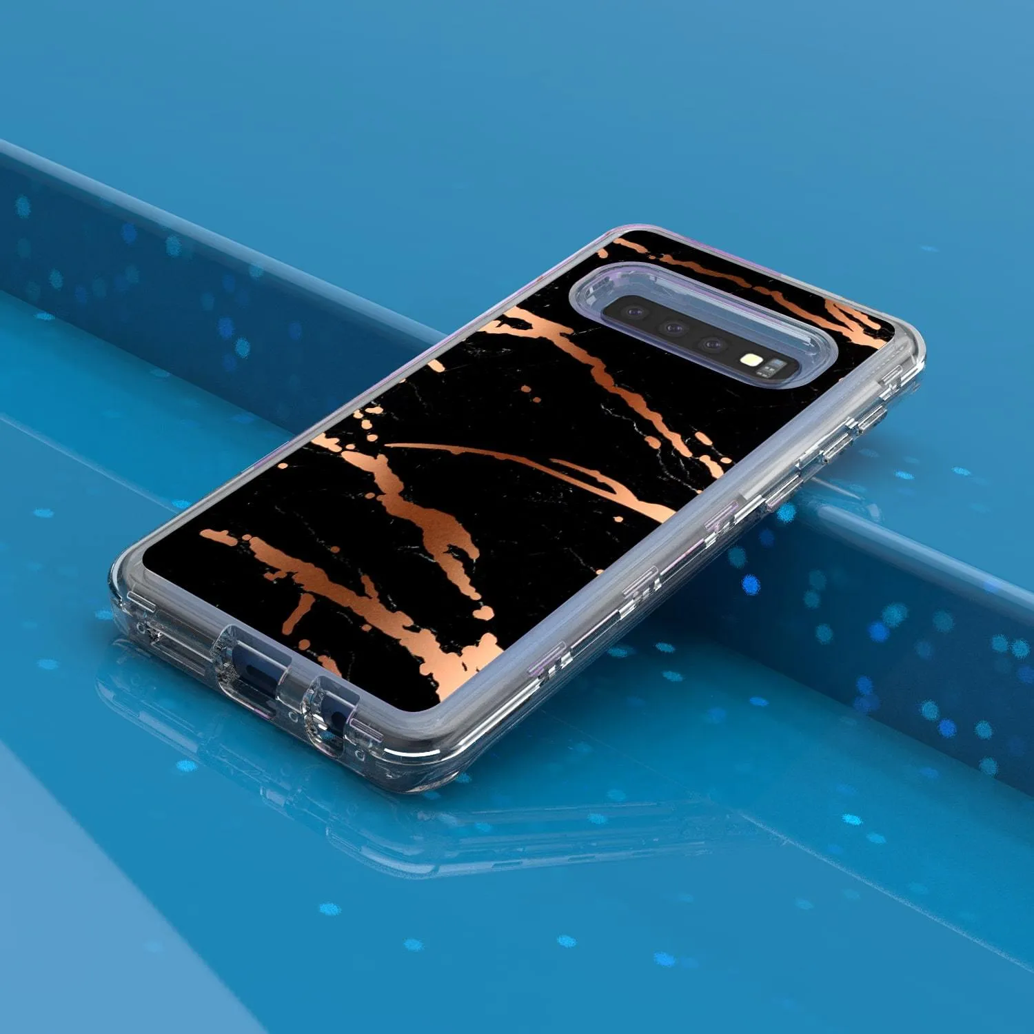 Samsung Galaxy S10 Case - Marble, Tempered Glass Back