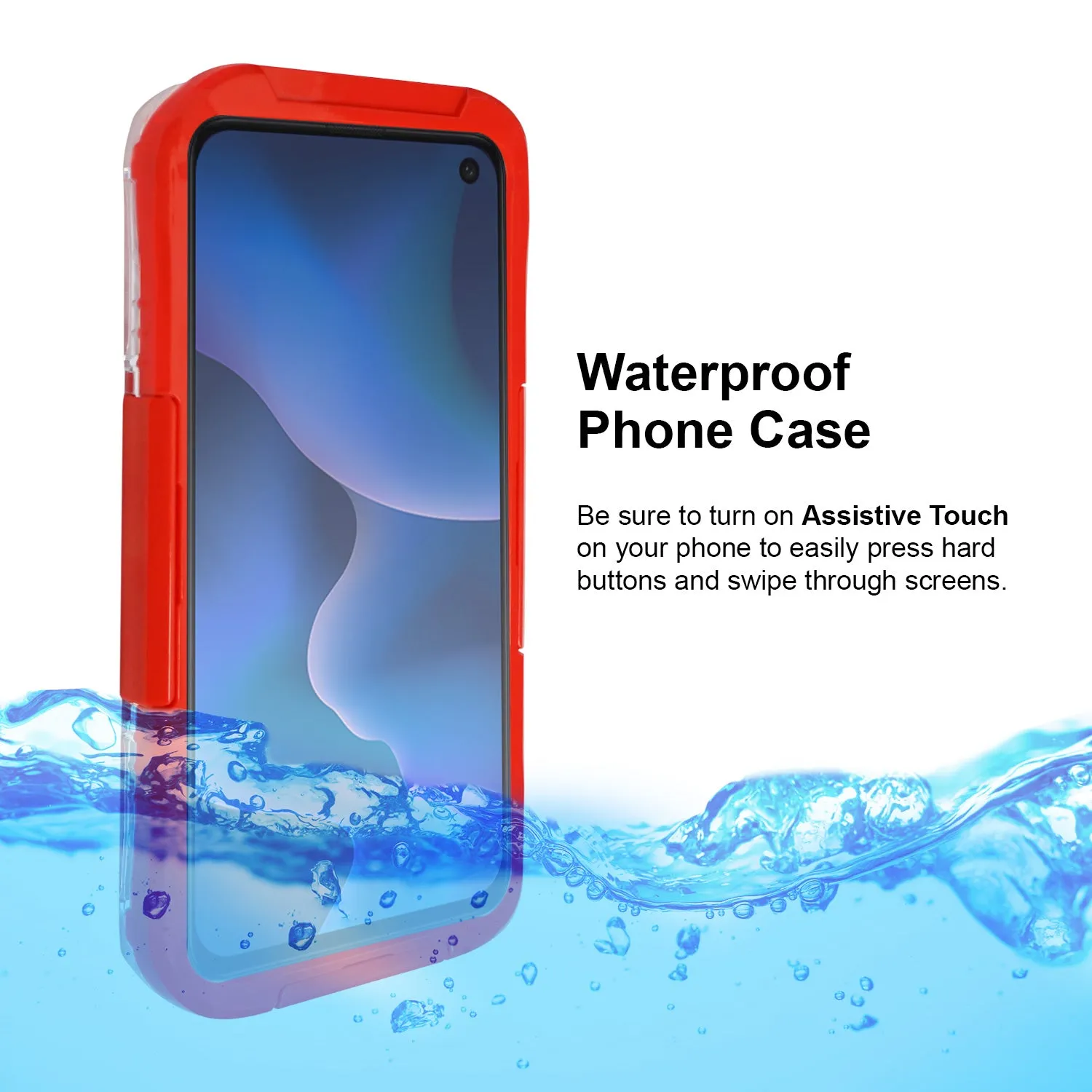 Samsung Galaxy S10  Case - Waterproof with Neck Strap