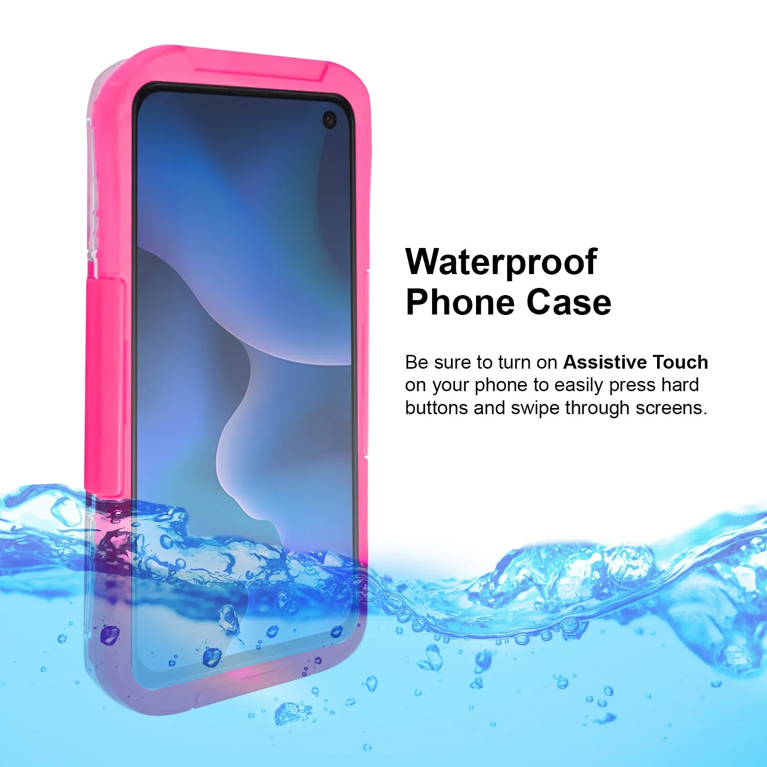 Samsung Galaxy S10  Case - Waterproof with Neck Strap