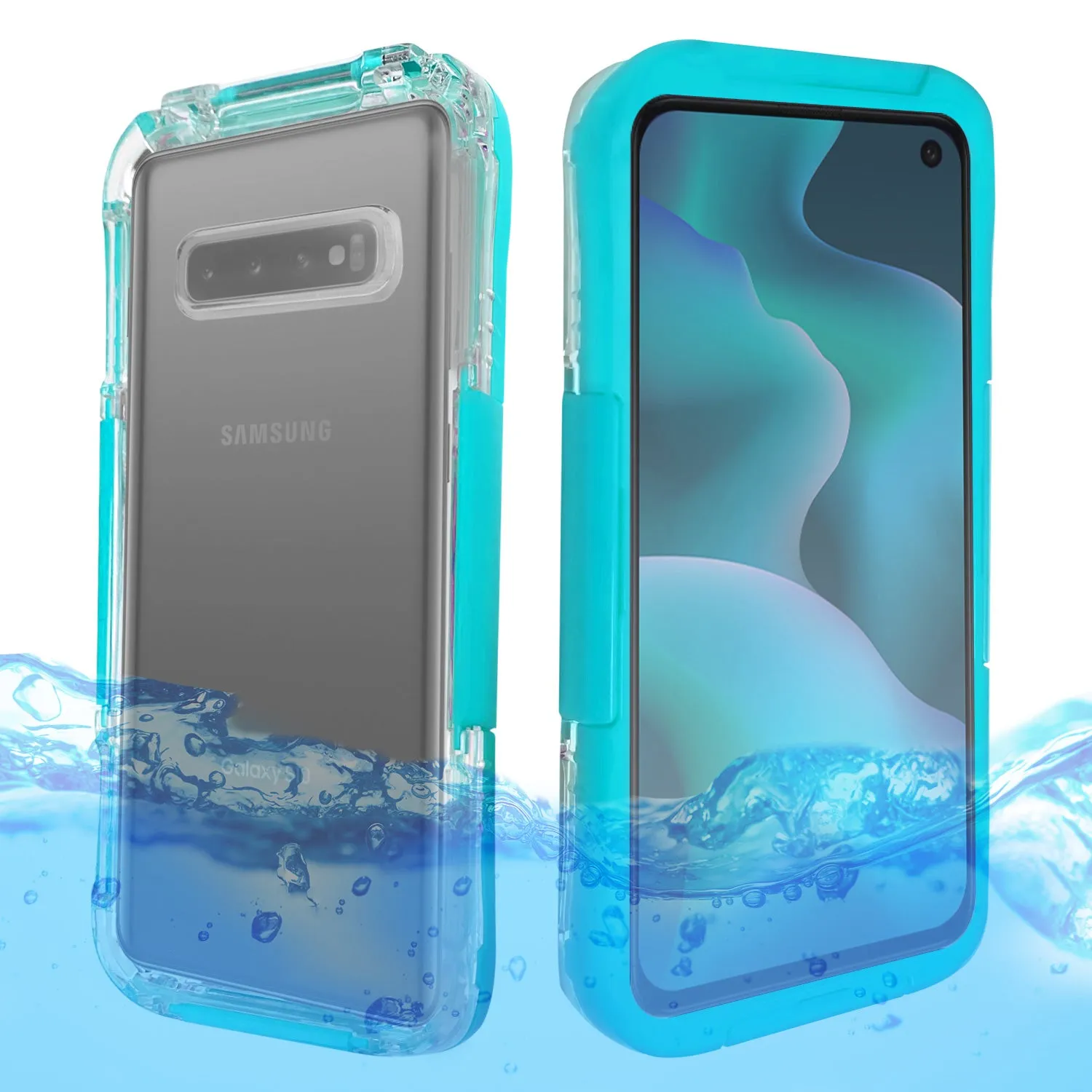 Samsung Galaxy S10  Case - Waterproof with Neck Strap