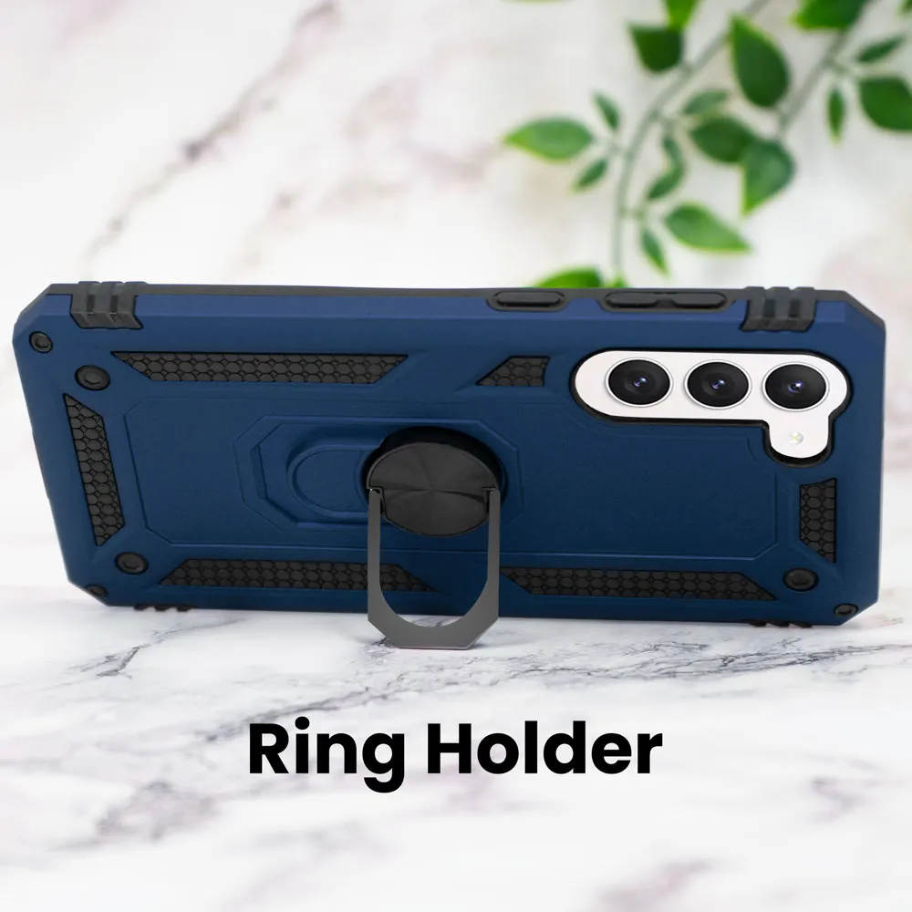 Samsung Galaxy S23  Case, Heavy-Duty and Ring Holder