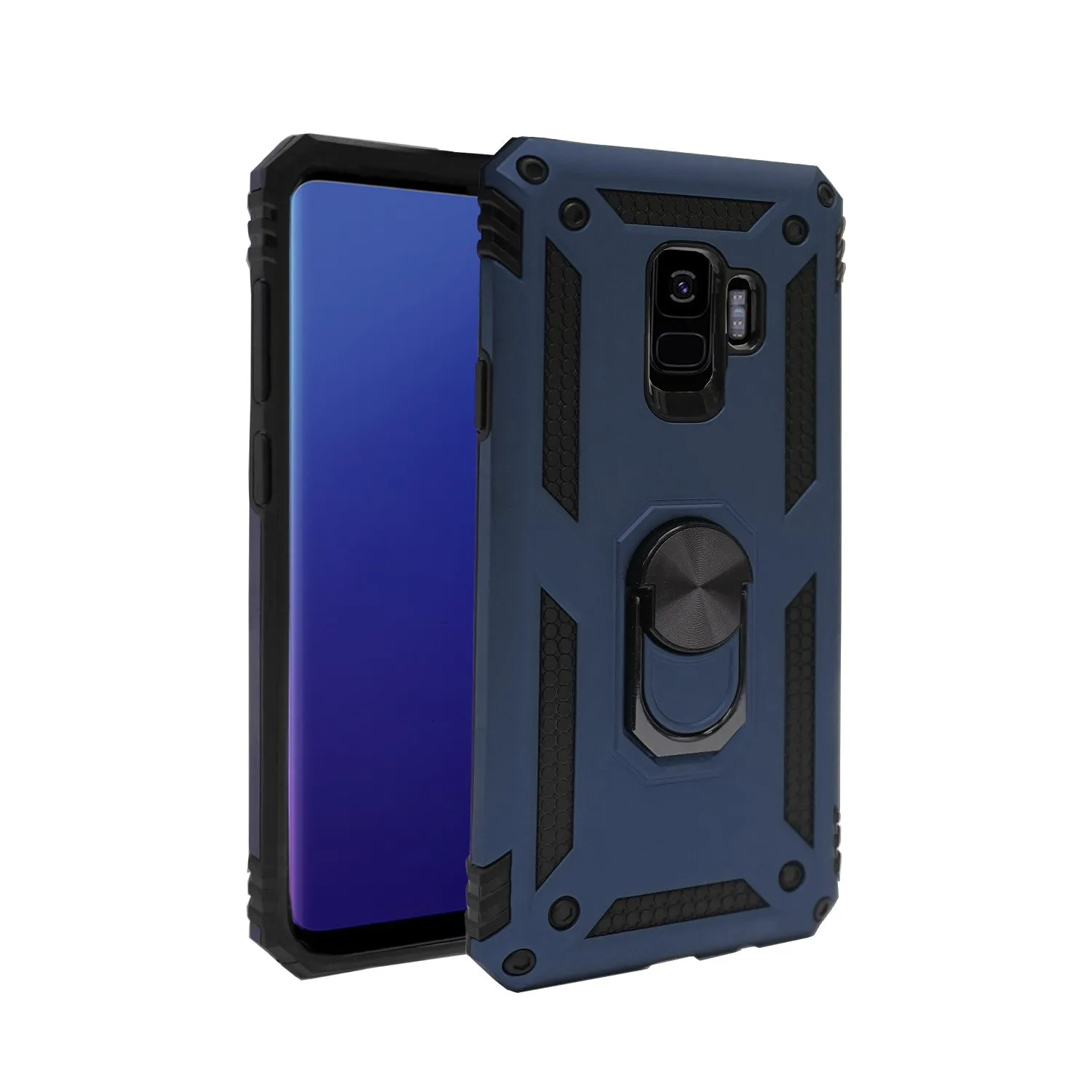 Samsung Galaxy S9 Case - Heavy-Duty, Ring Holder