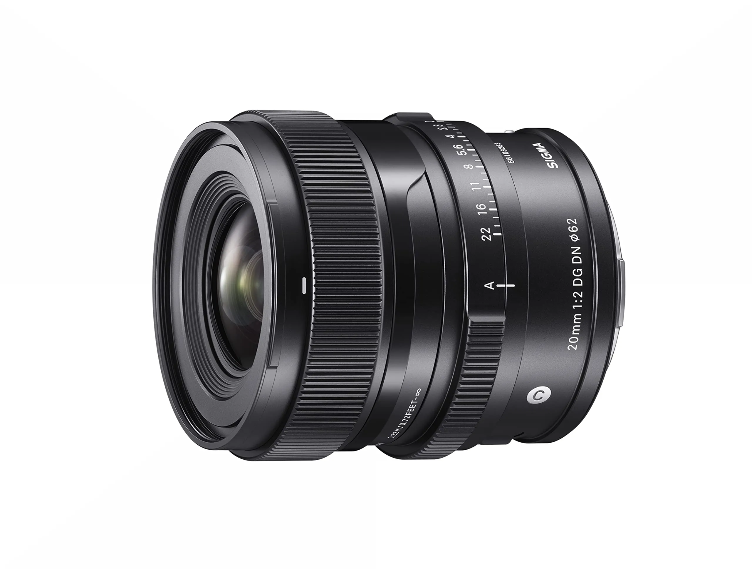 Sigma 20mm F2.0 DG DN C for Sony E Mount - Black