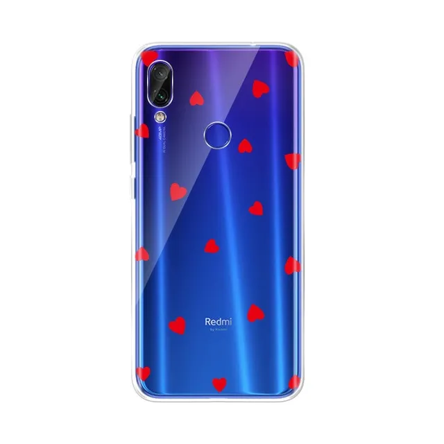 Silicon Pattern Case For Xiaomi Redmi Funda For Xiaomi Redmi Note 7 pro Redmi note 6 pro 6 6A Cases Protective TPU Cover