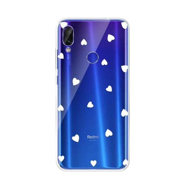 Silicon Pattern Case For Xiaomi Redmi Funda For Xiaomi Redmi Note 7 pro Redmi note 6 pro 6 6A Cases Protective TPU Cover