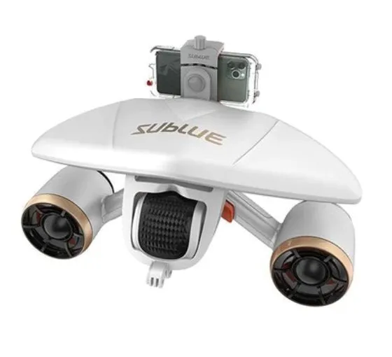 Sublue Mix Pro Underwater Scooter White Gold