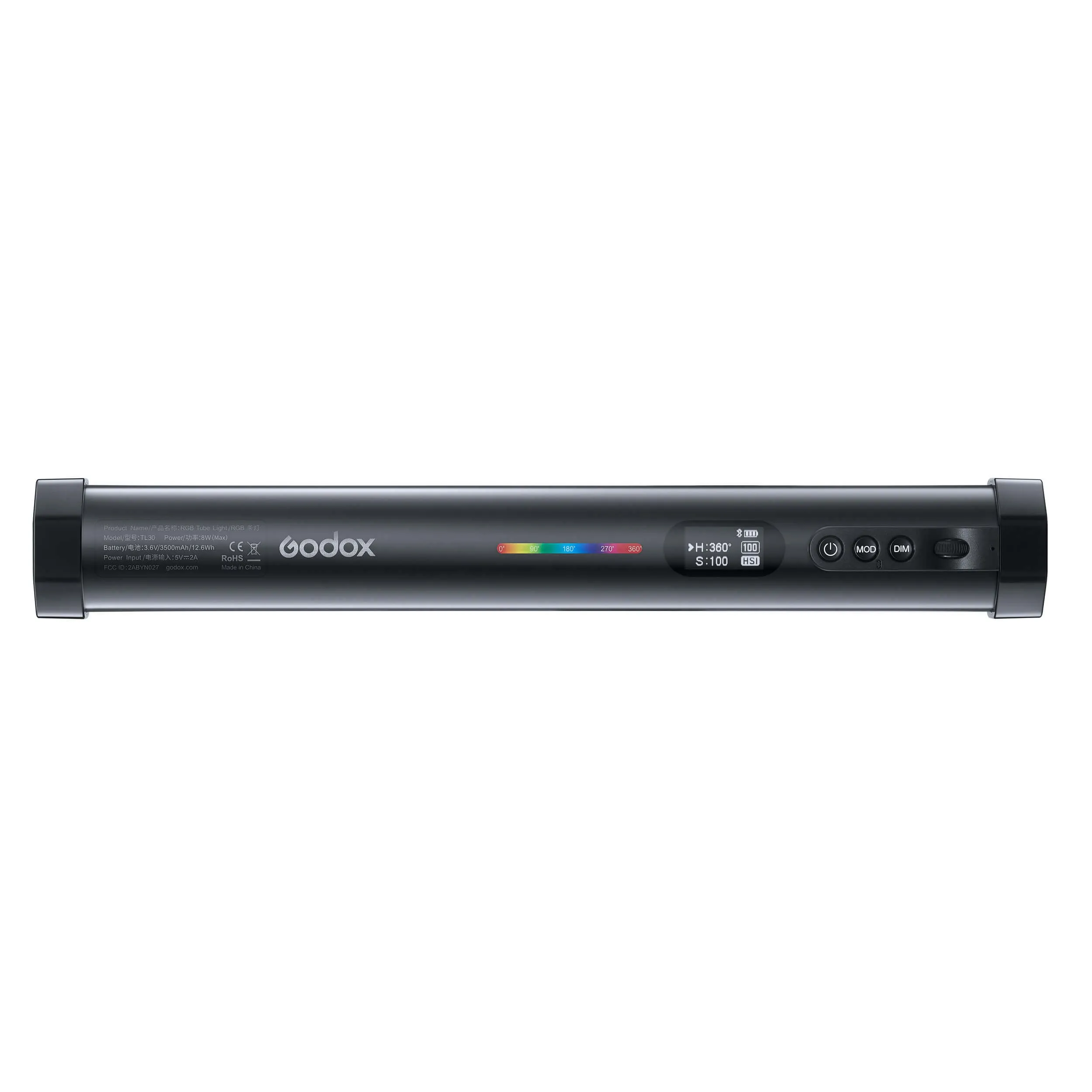 TL30-K2 RGB Pavo Tube Two Lights Set with Li-Ion Battery