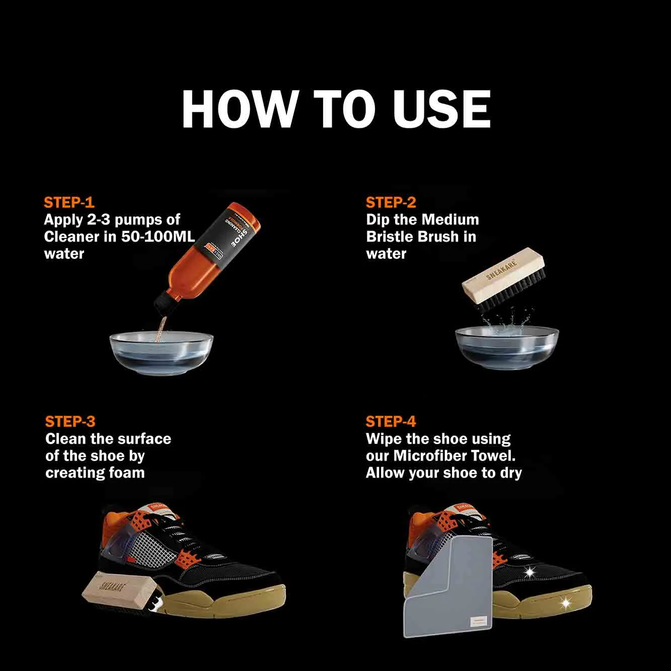 Travel Shoe Cleaning Kit