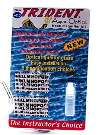 Trident Aqua-Optics Mask Magnifier Kit