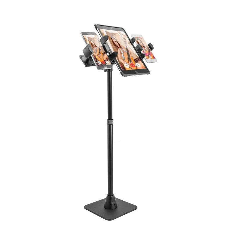 TW Broadcaster TriStreamer Slim-Grip® Tablet and Dual RoadVise® Phone Countertop or Desk 29-Inch Stand