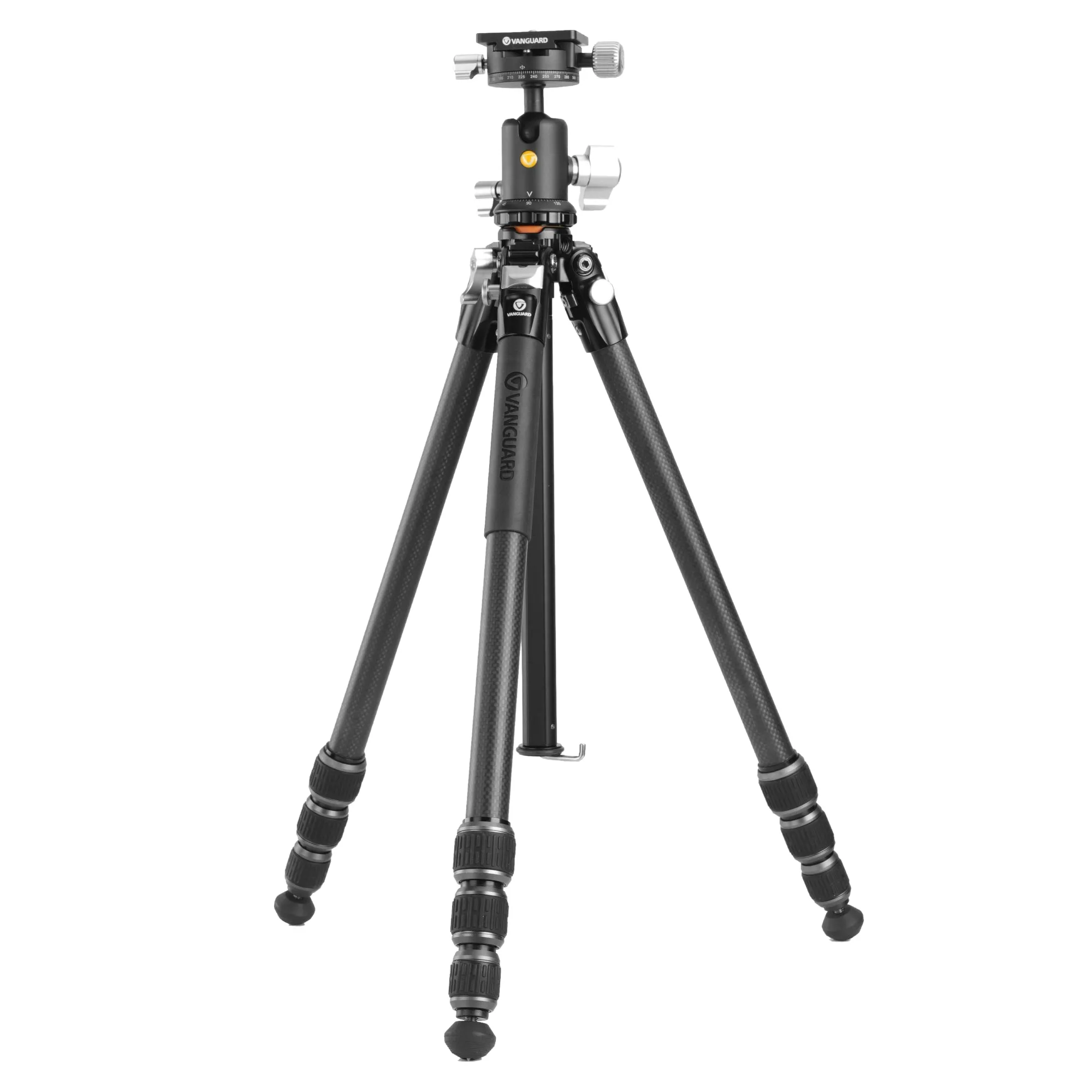 VEO 5 234CB-110S Carbon Tripod w/ Dual-Axis Head for Cameras & Smartphones