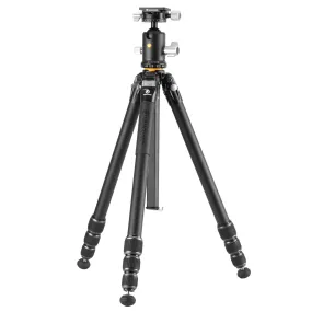 VEO 5 304AB-250S Aluminum Tripod w/ Dual-Axis Ball Head for Cameras & Smartphones