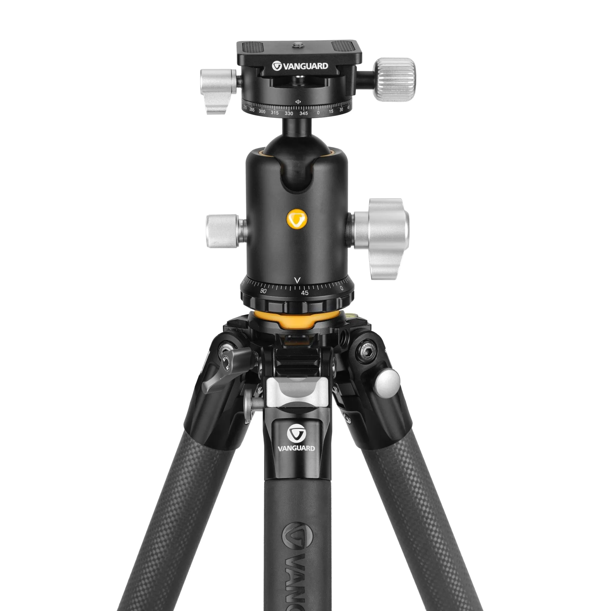 VEO 5 304CB-250S Carbon Tripod w/ Dual-Axis Ball Head for Cameras & Smartphones