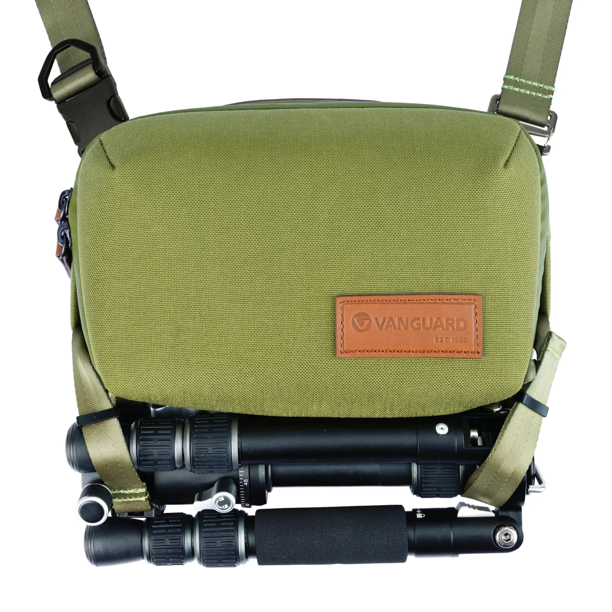 VEO City CB24 GR - Crossbody Camera Bag - Green