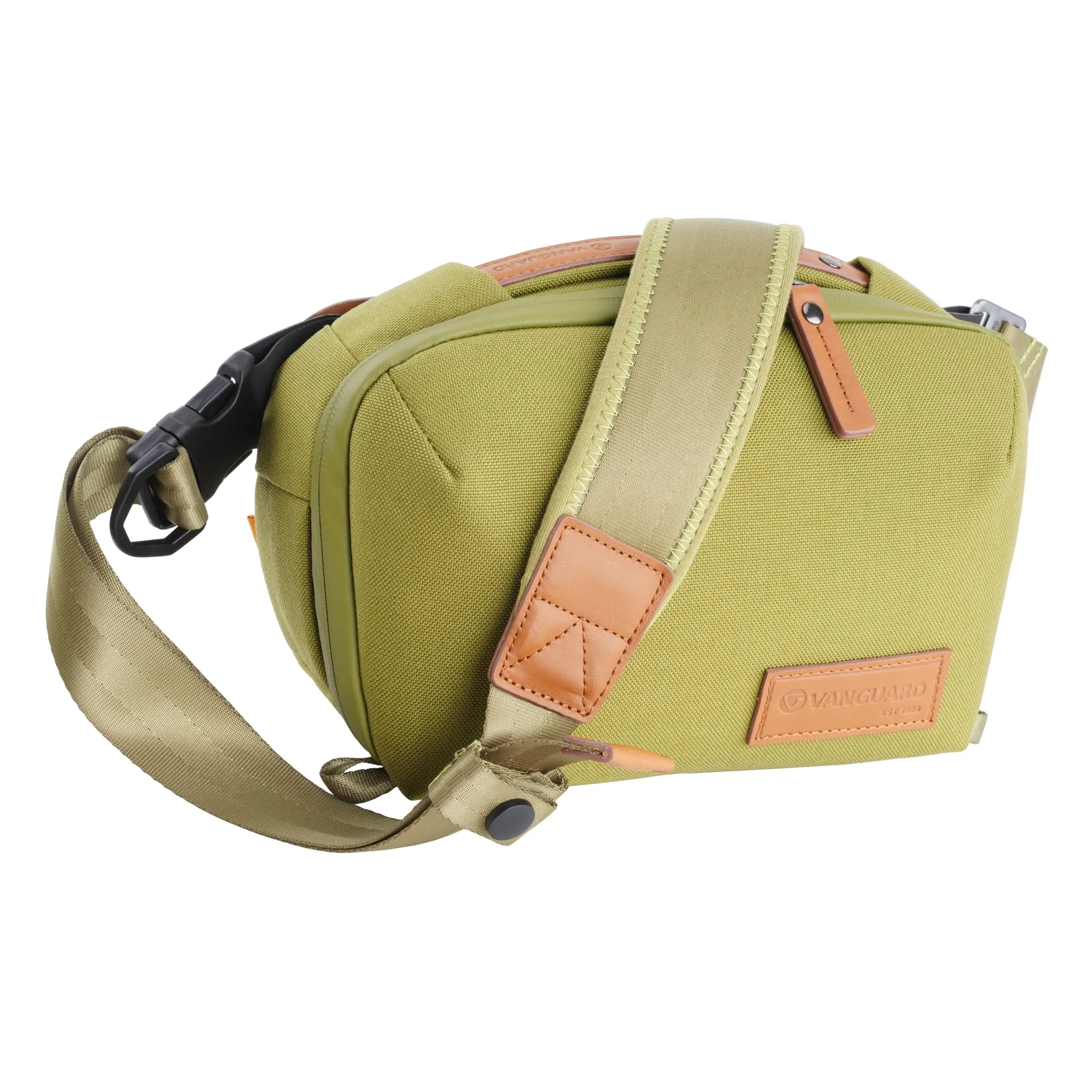 VEO City CB24 GR - Crossbody Camera Bag - Green