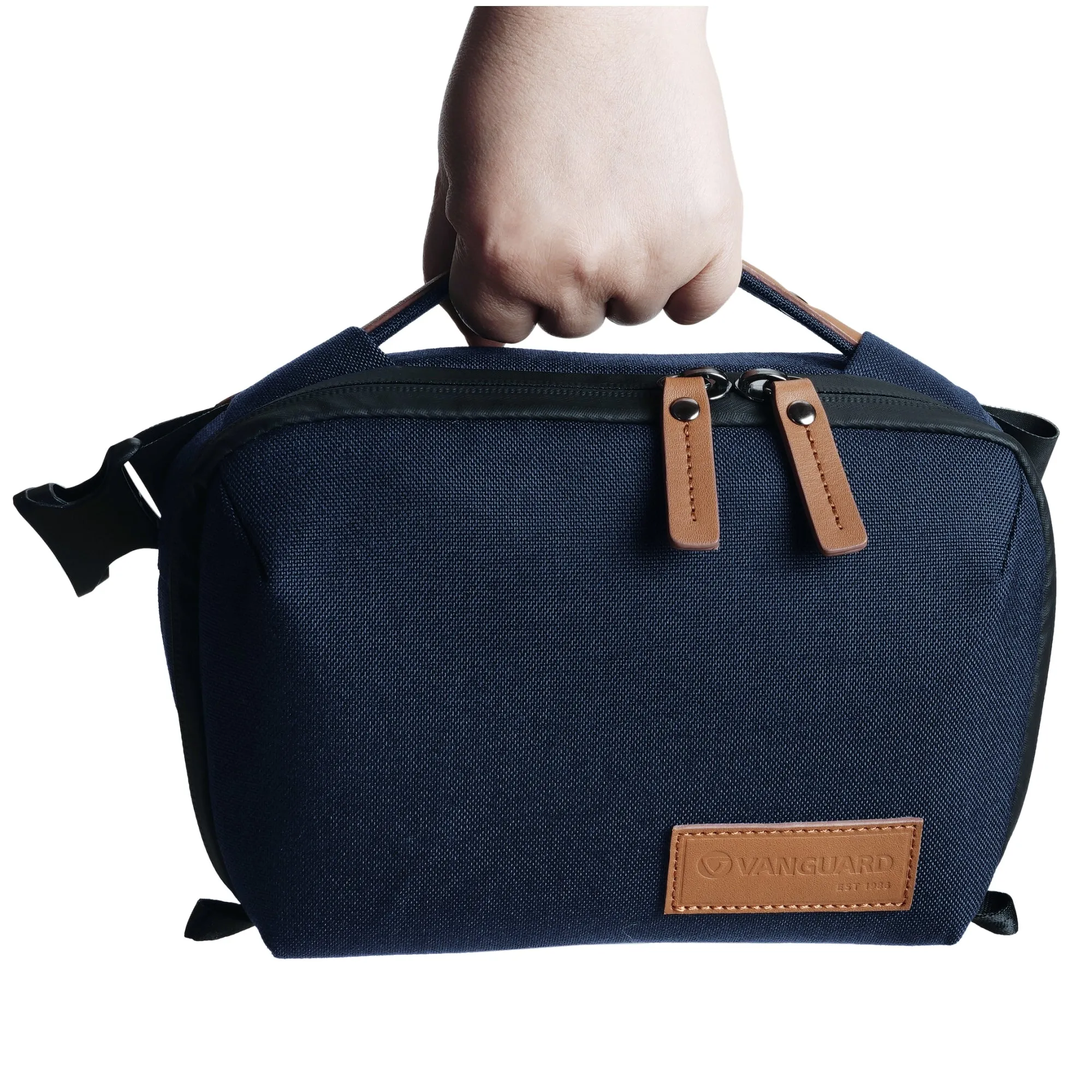 VEO City CB24 NV - Crossbody Camera Bag - Navy Blue