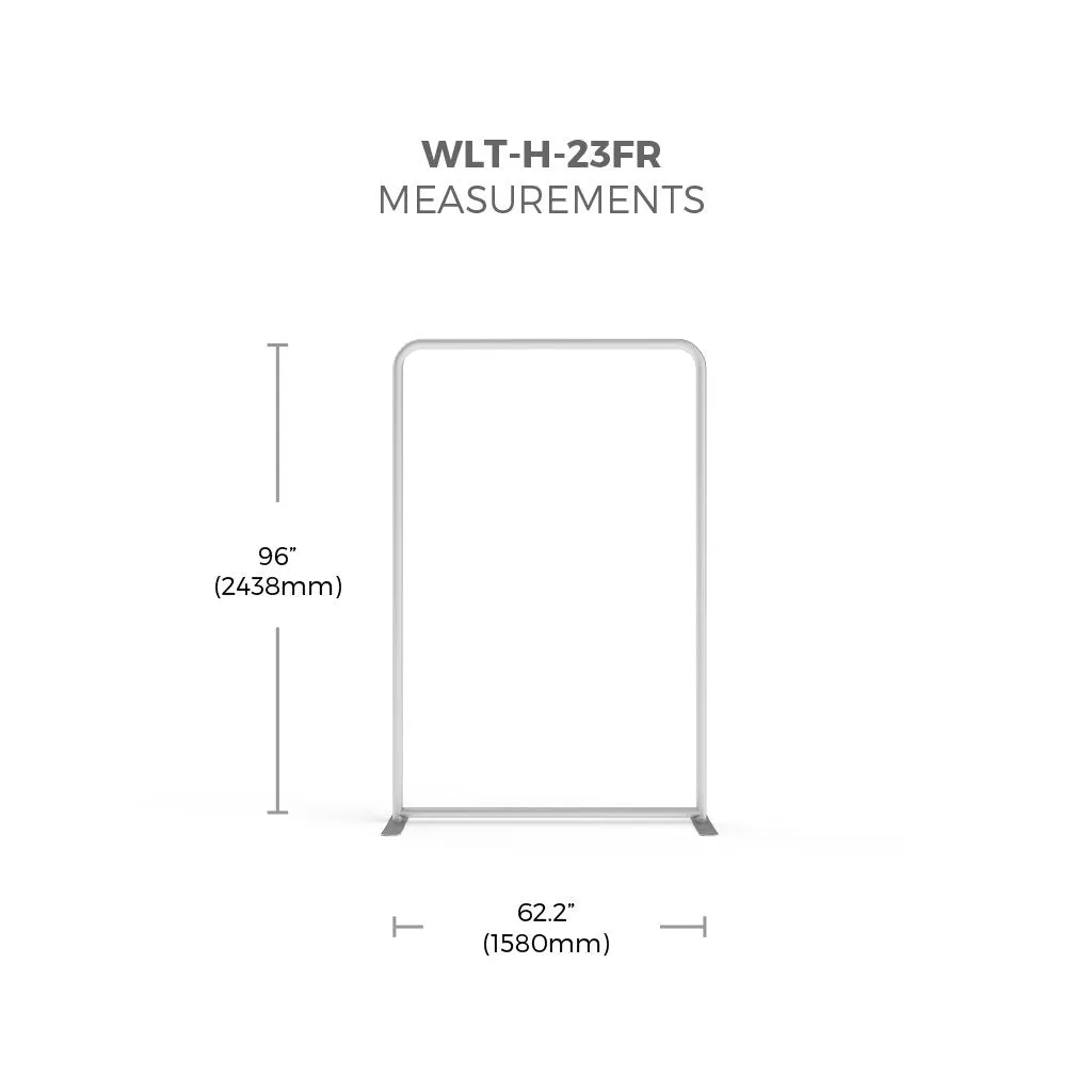 WaveLight Backlit Portable Display - 5ft